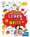Learn to Write Activity Book for Children Age 4+ with Stickers  Learn Everyday Series for Kids