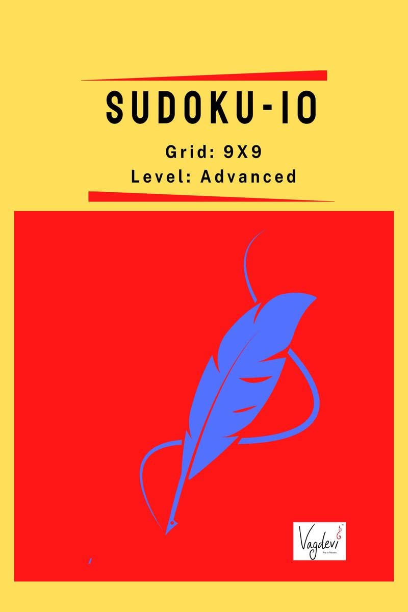 Sudoku Puzzles  10 : 9X9, Advanced