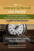 Literary Criticism and Theory : Covers all important topics and previous years Question papers