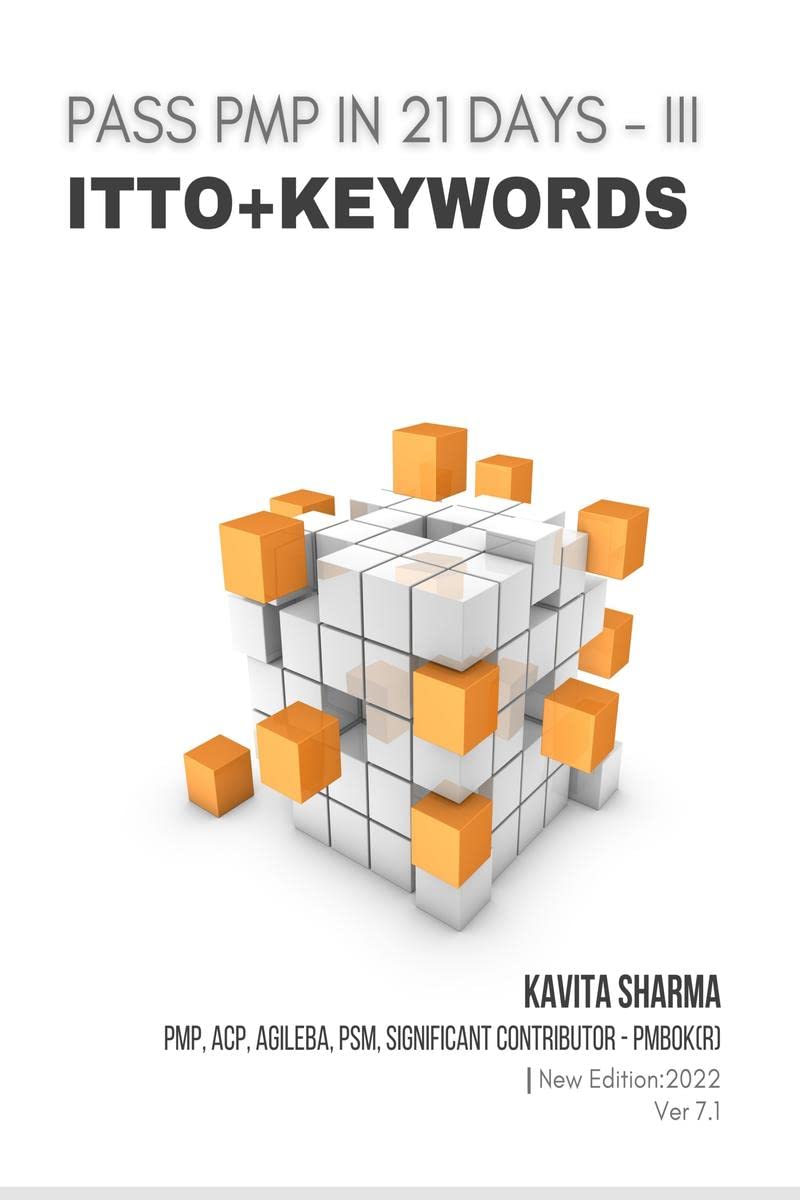 Pass PMP in 21 Days III  ITTO + Keywords