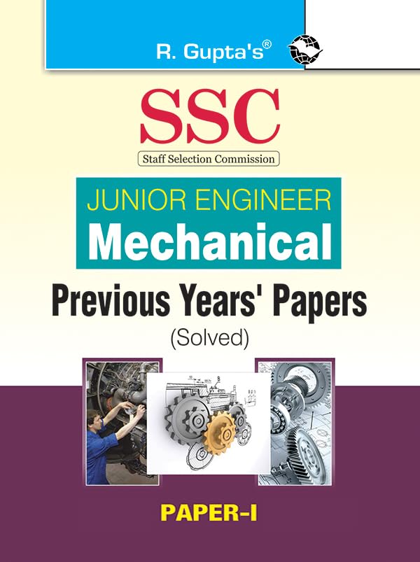 SSC: Junior Engineer Mechanical Previous Years Paper (Solved): PAPERI