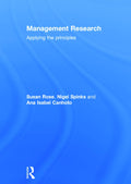 Management Research: Applying the Principles