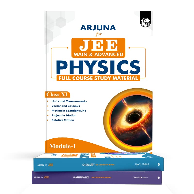 Physics Wallah Arjuna for Class 11th JEE (Main & Advance) | Full Course Study Material Set (Physics, Chemistry & Maths Set of 15