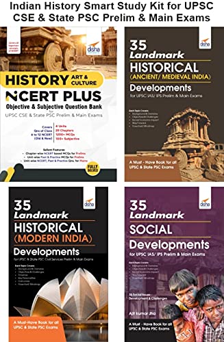 Indian History Smart Study Kit For Upsc Cse & State Psc Prelim & Main Exams