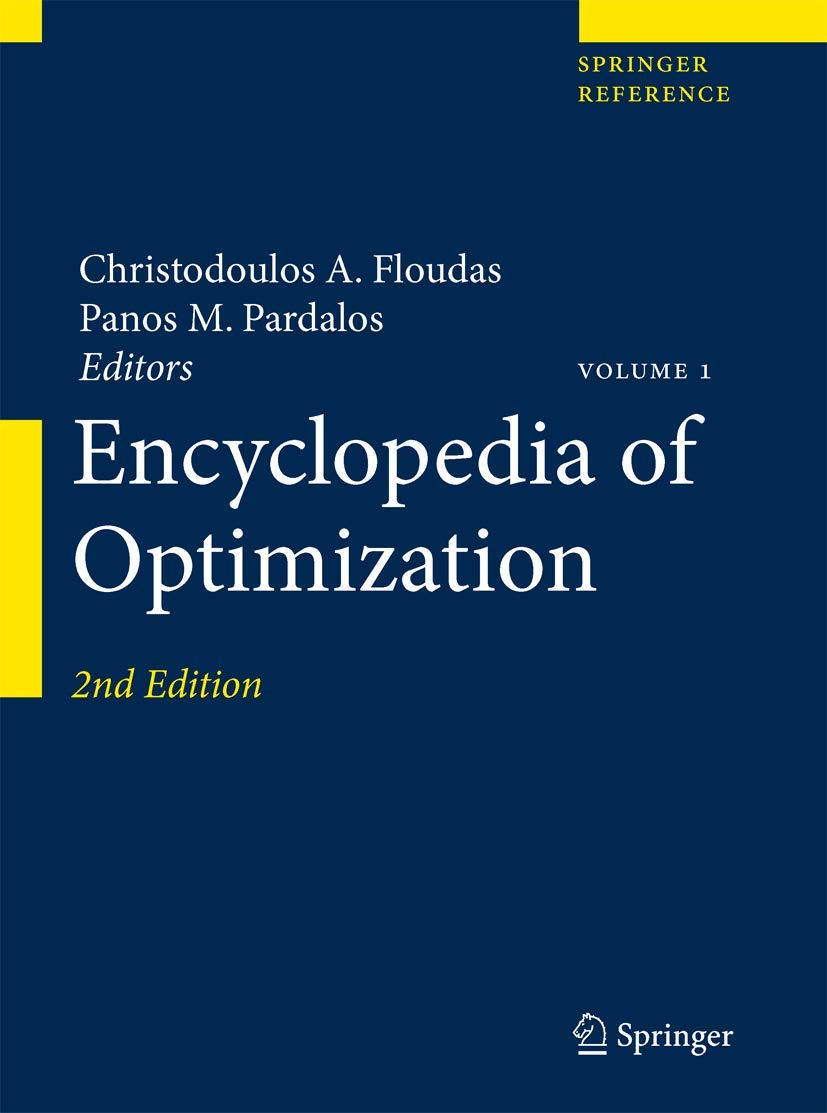 Encyclopedia of Optimization (Springer Reference)