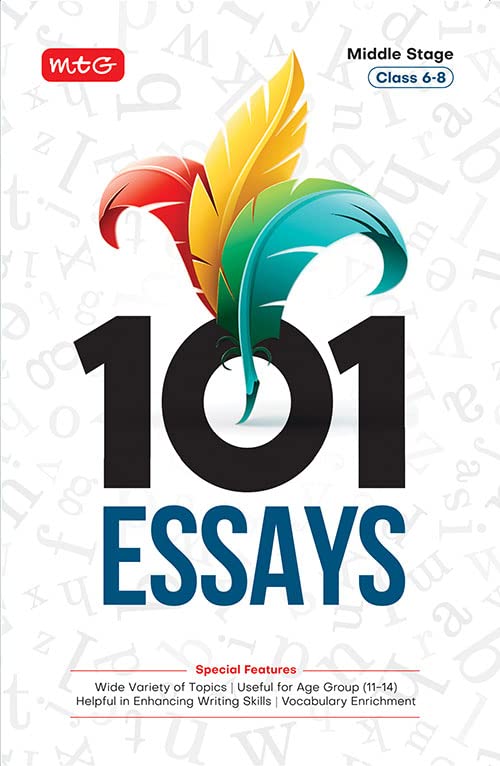 Mtg 101 Essays Book For Class 6, 7, 8  Help Book To Develop Essay Writing Skills In Kids