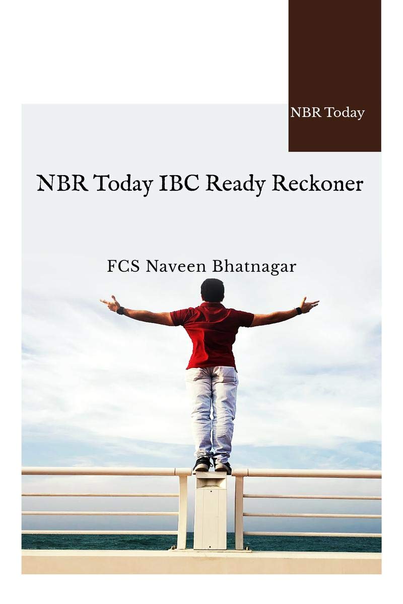 Nbr Today Ibc Ready Reckoner : Insolvency & Bankruptcy Code