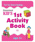 Kids First 1st Activity Book  IQ for Kids Age 35 | Fun Brain Teasers, Puzzles, Mazes & Matching Games | Early Learning Workbook 