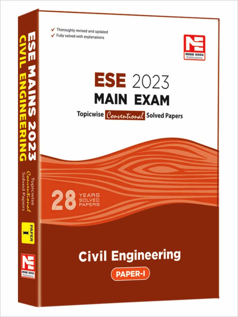 Ese 2023 Mains Examination Civil Engg Conv Paper I