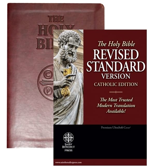 The Holy Bible RSV Catholic Edition  Burgundy