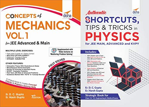 Concepts In Mechanics With Shortcuts Problem Solving Techniques In Physics For Jee Main & Advanced