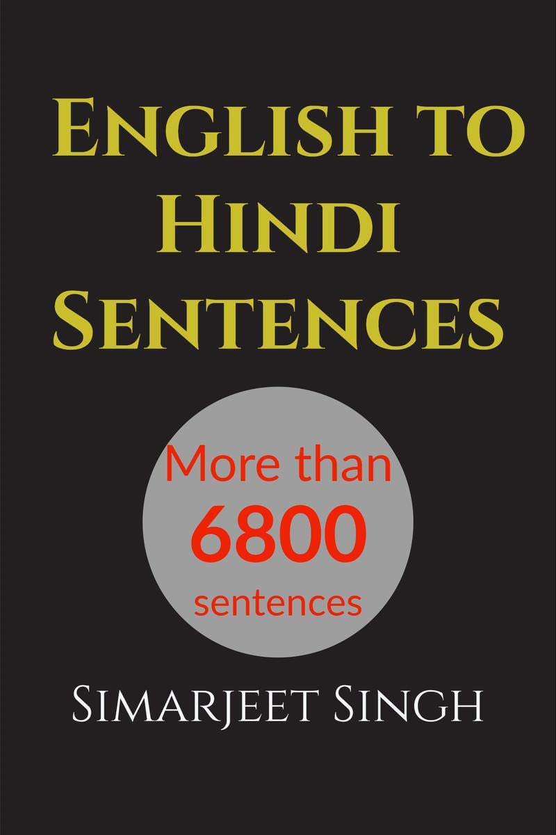 English To Hindi Sentence More Than 6800 Sentences : English Sentence To  