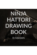 ninja hattori drawing book