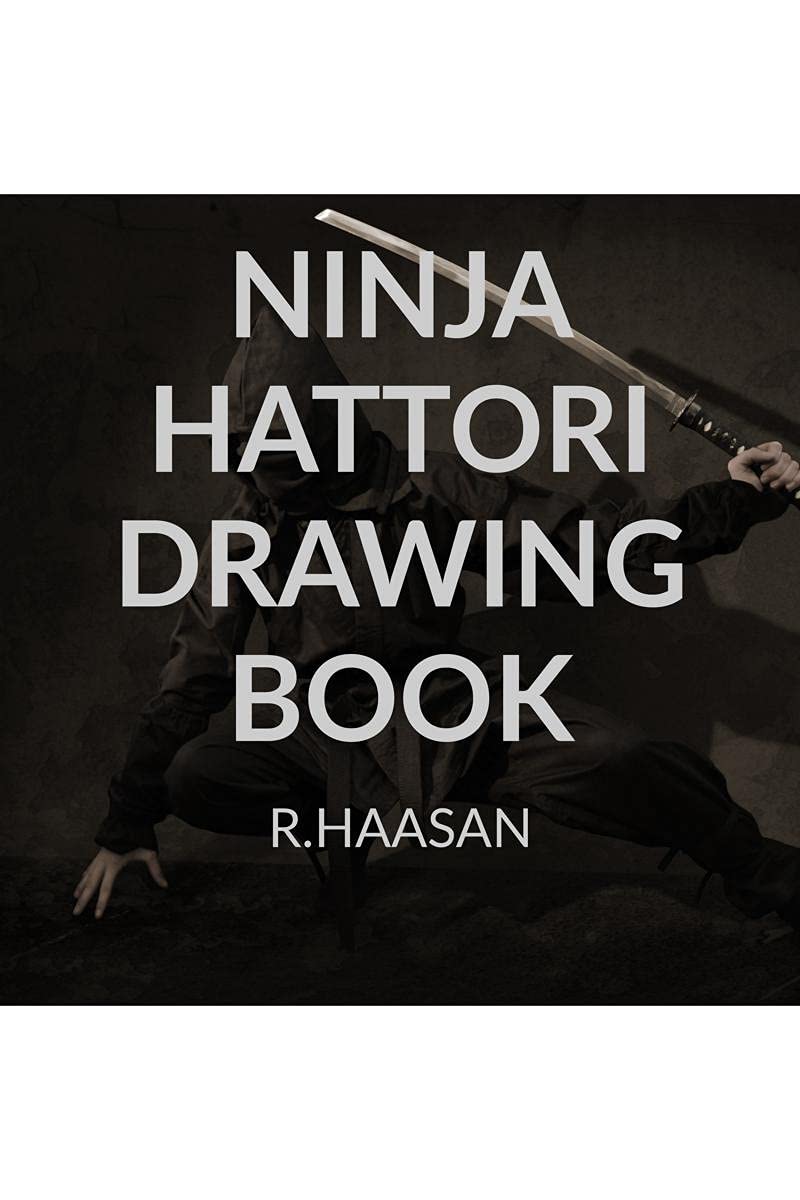 ninja hattori drawing book