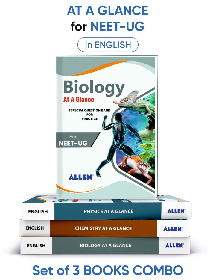 Physics, Chemistry, Biology At A Glance For (202324) Session With Answer Key By Allen
