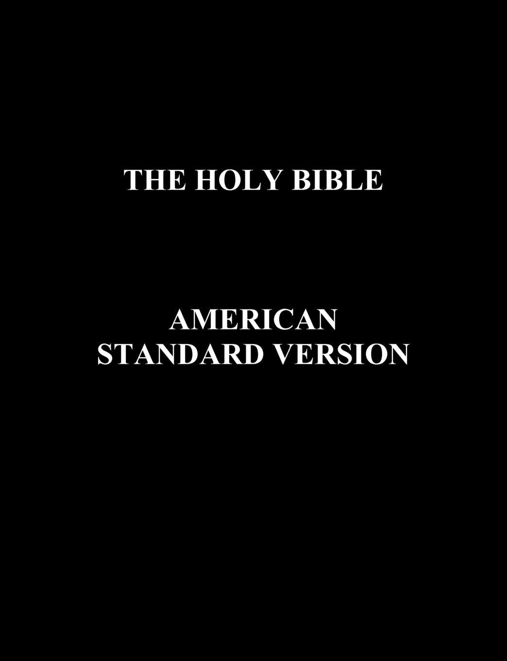 Holy BibleAsv