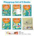 Kinder Series Playgroup Kids Text Books / KidS Activity 3+ Years / Picture Books For Kids (Pattern Writing, Reading, Maths, Gk