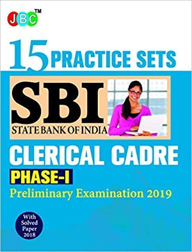 15 Practice Sets SBI State Bank of India CLER