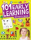 101 Early Learning Activity Book  Fun & Engaging Activities for Kids Ages 16, Includes Drawing, Mazes, Matching, FindtheDiffer