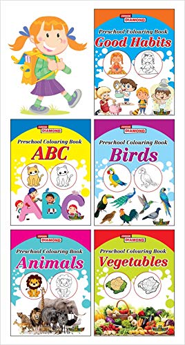 Preschool Colouring Book (Set Of 5 Books) 2