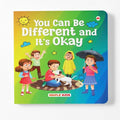 You Can Be Different and its Okay  Illustrated Board Book for Children  Its okay to be not okay  Board Book about Feeling