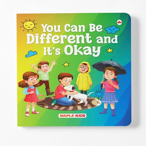 You Can Be Different and its Okay  Illustrated Board Book for Children  Its okay to be not okay  Board Book about Feeling