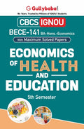 Gullybaba IGNOU BA (Honours) 5th Sem BECE141 Economics of Health and Education in English