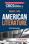Gullybaba IGNOU BA (Honours) 3rd Sem BEGC105 American Literature in English  Latest Edition IGNOU Help Book with Solved Previo