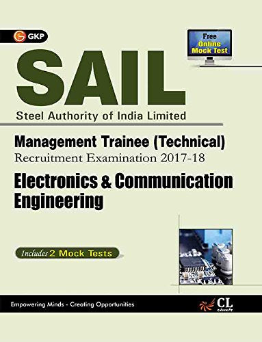 Sail Electronics & Communication Engineering Management Trainee (Technical) 201718
