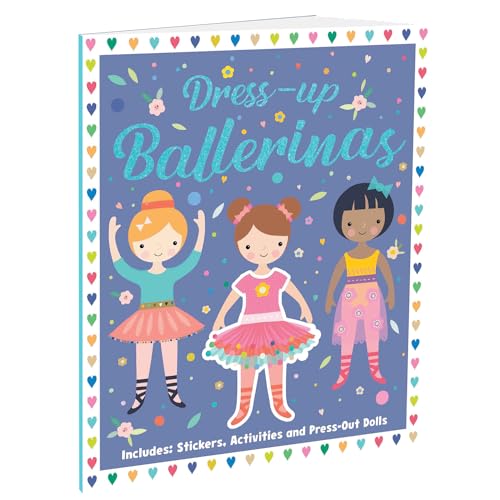 Sticker DressUp Book  Create Your Own Sticker Outfits for these Beautiful Ballerinas
