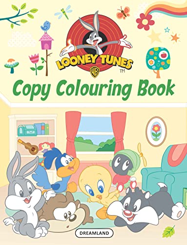 Looney Tunes Colouring Book for Kids | Fun Colouring Activity Book with Large Simple Drawings to Fill with Bright Colours | Crea