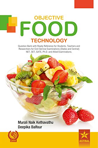 Objective Food Technology; Jrf, Srf, Ars, Net (Pb)
