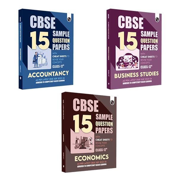 Cbse 15 Sample Question Papers Class 12 Accountancy, Business Studies, Economics For 2024 Exam (Mock Test Paper)|Embedded Videos