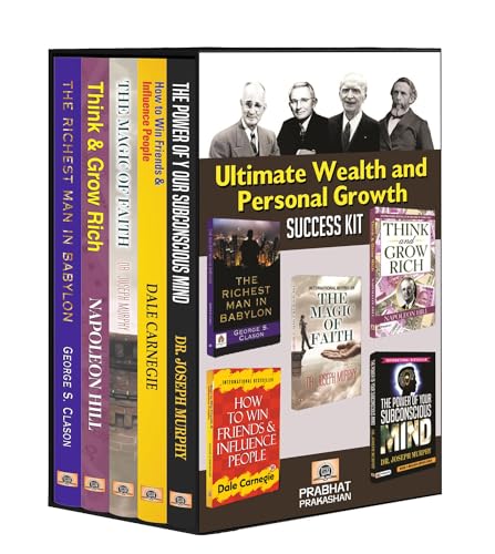 Ultimate Wealth and Personal Growth Success Kit World Greatest Pack to Grow your Life (Set of 5 Books)
