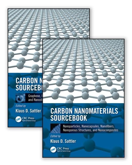 Carbon Nanomaterials Sourcebook 2 Vol Set (Hb 2016)