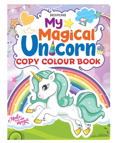 My Magical Unicorn Colouring Book for Kids Ages 27  Make Your Own Magic with Fun Unicorn Illustrations | JumboSize Creative Ac