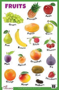 Fruits  Thick Laminated Primary Chart