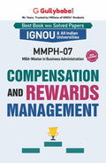 Gullybaba IGNOU CBCS MBA (New) 3rd Sem MMPH07 Compensation and Reward Management in English