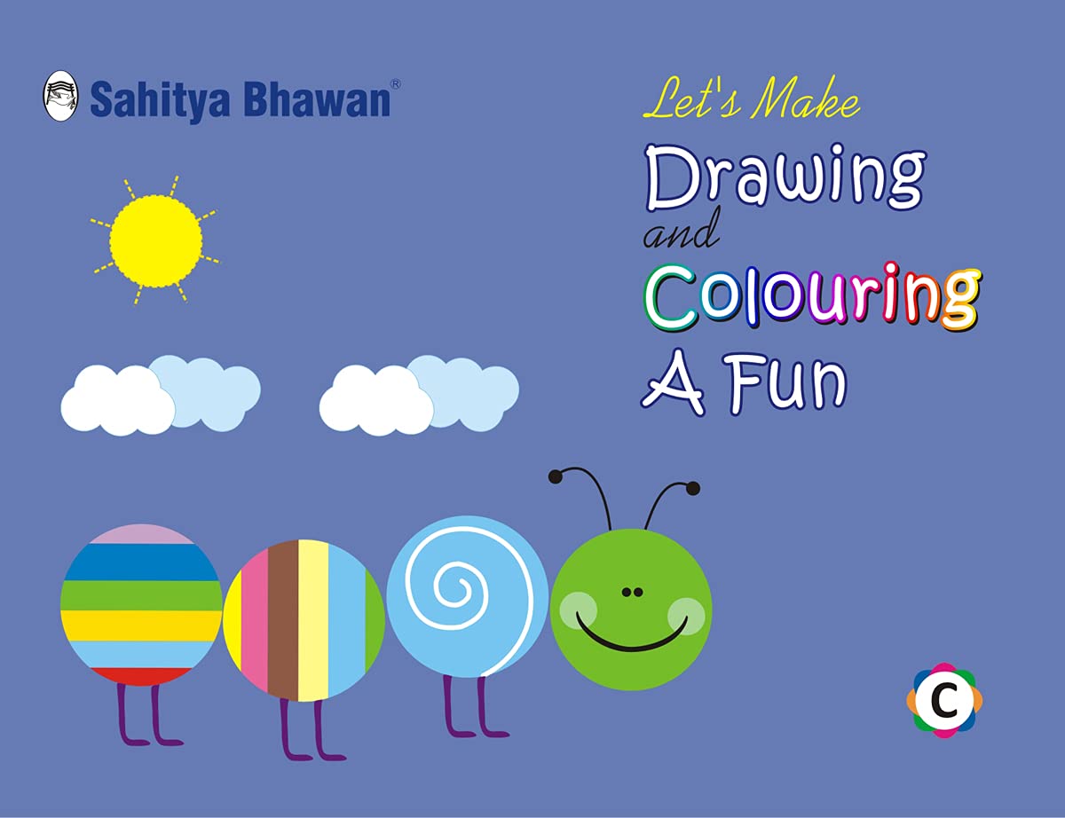 Sahitya Bhawan Pre School Drawing & Colouring book for Kids 4 to 8 Year Old | Draw, Join the dots and colour for Beginners, Kind