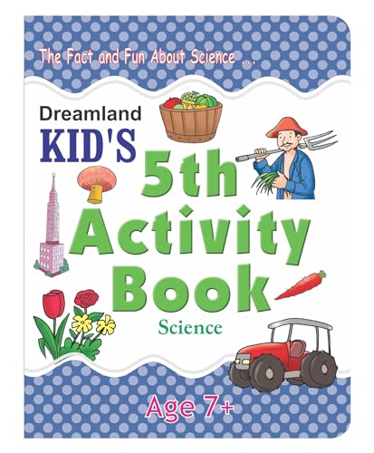 Kids 5th Activity Book  Science | Fun Early Learning Workbook for Kids Age 7+ | Explore Food, Colours, Sports, Sense Organs, Pro
