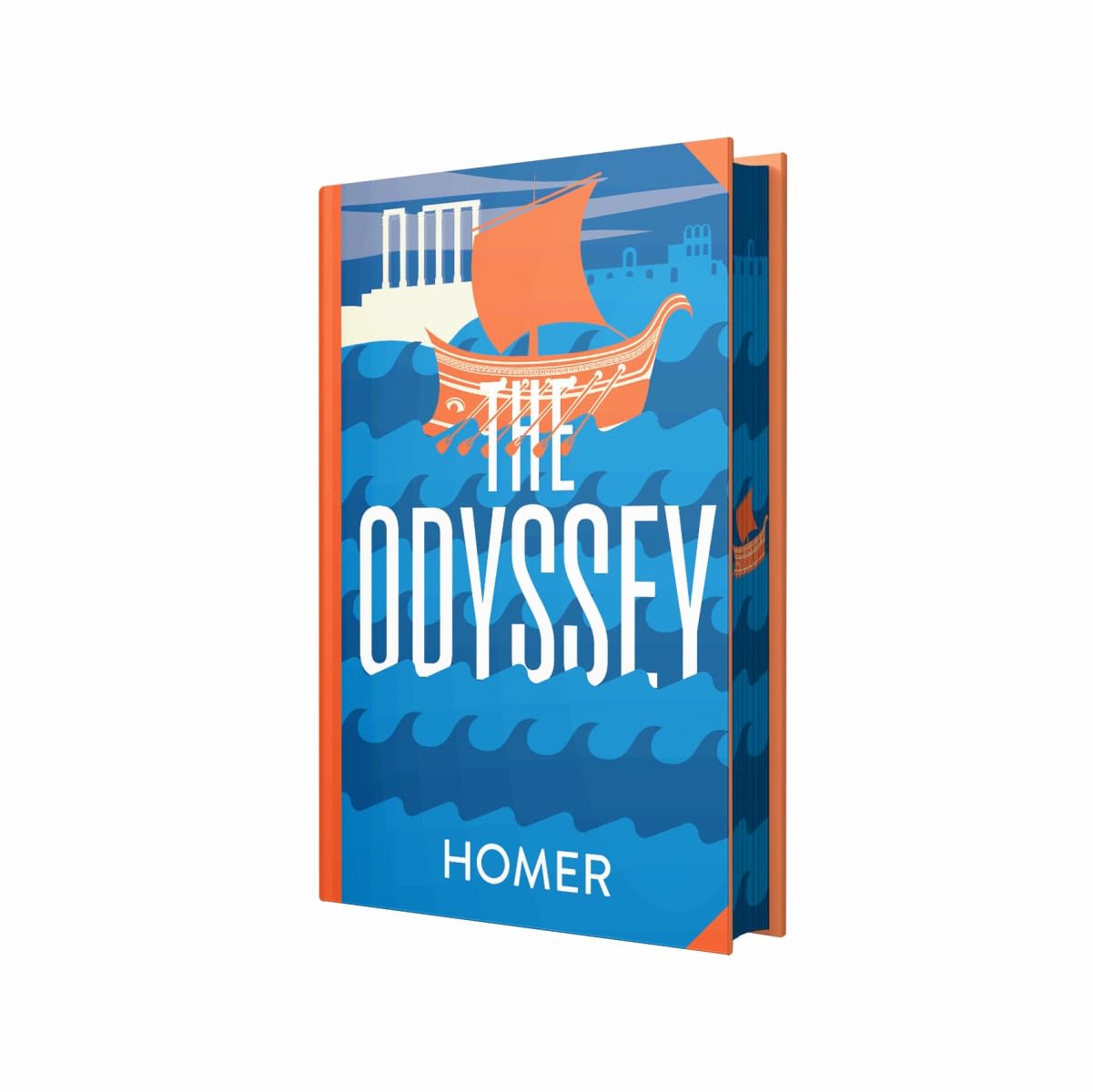 The Odyssey by Homer : Wilco Classics Sprayed Edge Premium Hardback Edition