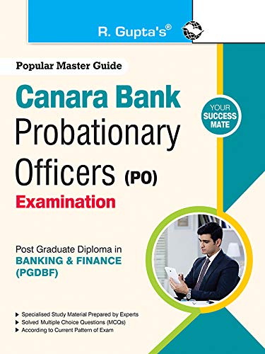 Canara Bank (Probationary Officers) Post Graduate Diploma in Banking & Finance Exam Guide
