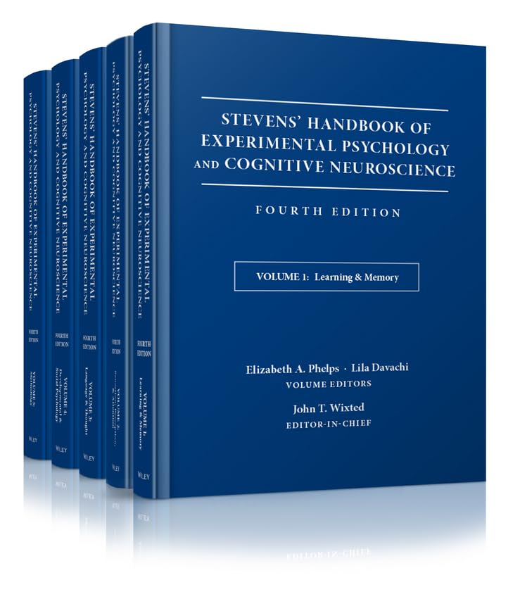 Stevens Handbook of Experimental Psychology and Cognitive Neuroscience