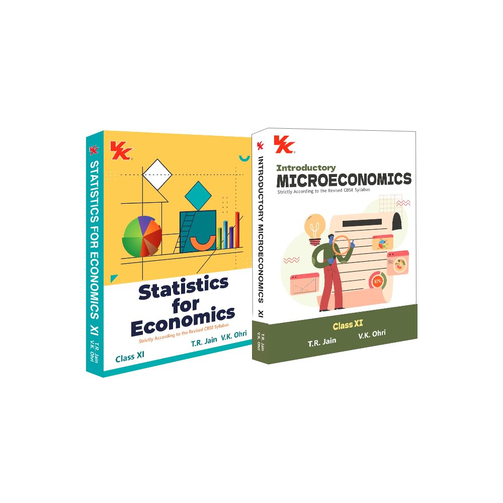 Introductory Microeconomics And Statistics For Economics Class 11 (Set Of 2) | Cbse (Ncert Solved) | Examination 20232024 | By 