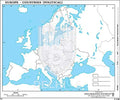 Big Outline Practice Map Of Europe Political (100 Maps) Indian Book Depot
