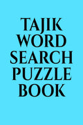 Tajik word search puzzle book