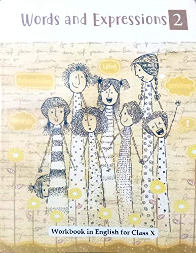 NCERT English work book class 10: Words and expressions 2 202526 Edition