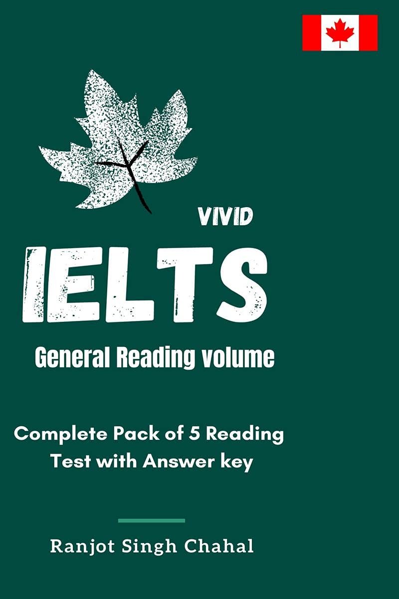 Vivid General Ielts Reading Volume : Complete Pack Of 5 Reading Test With Answer Key