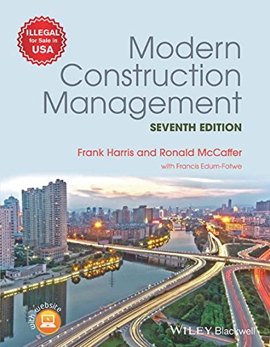 Modern Construction Management 7Ed (Pb 2018)