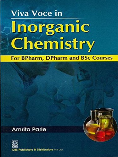 Viva Voce In Inorganic Chemistry (Pb 2019)